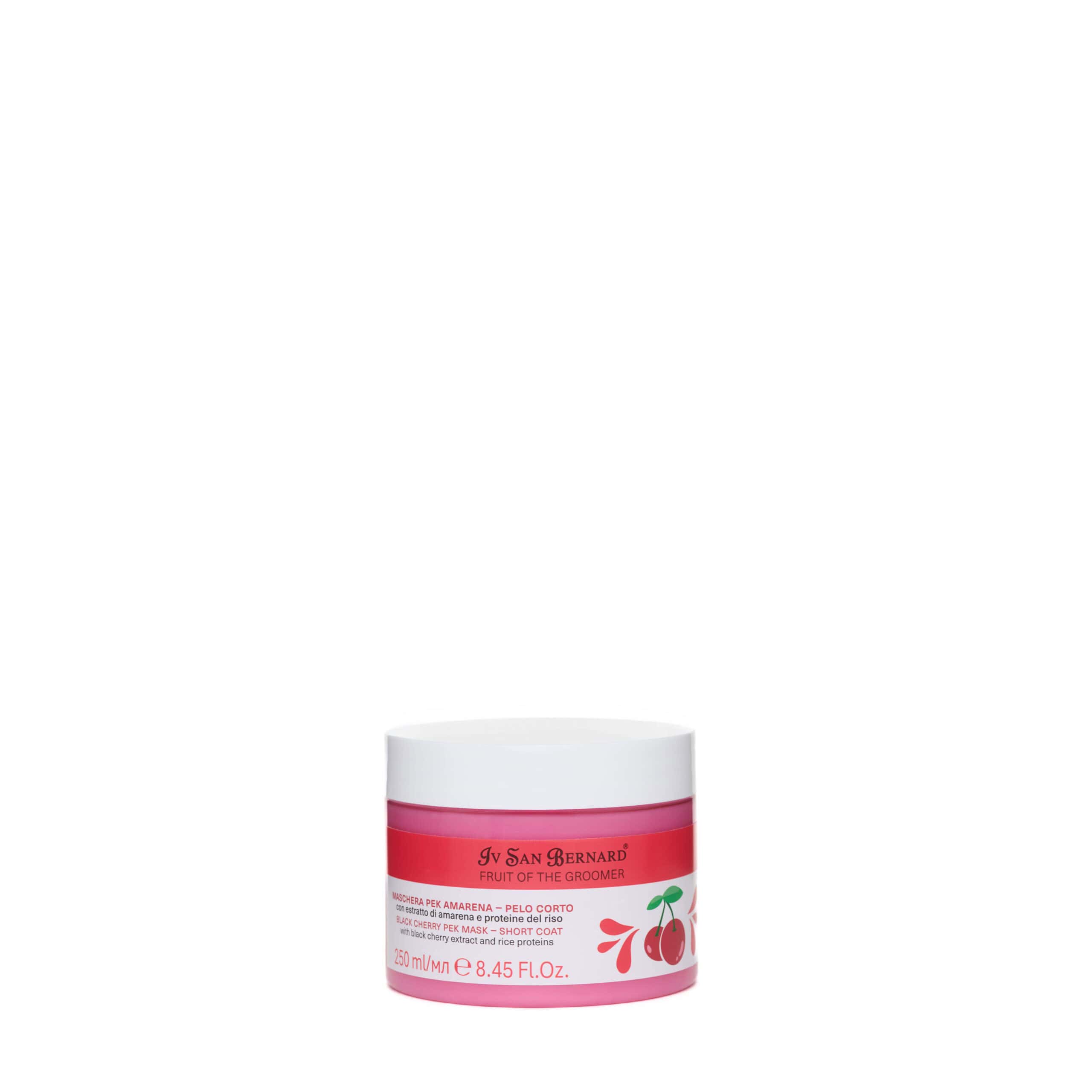 Mascarilla cereza – Pelo Corto